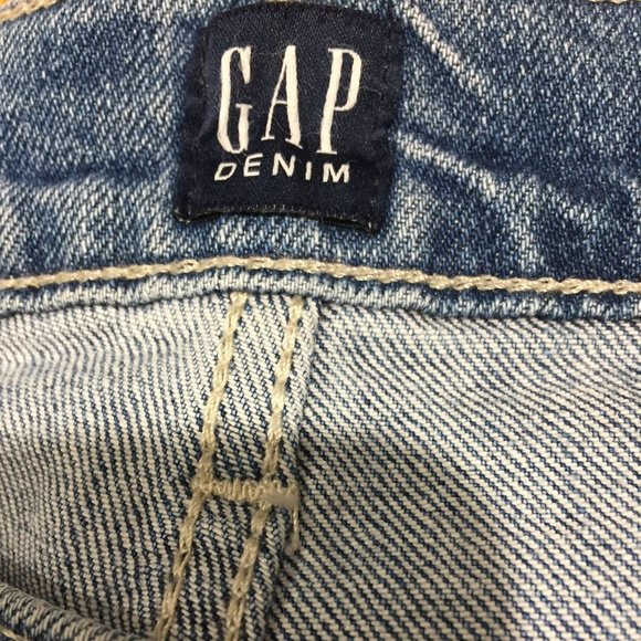 GAP DENIM CROPPED PANTS SIZE 28 - Picture 6 of 7